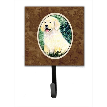 Jensendistributionservices 4.25 x 6 in. Golden Retriever Leash Or Key Hook MI1716489